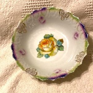 Floral Kitchen Decorations Bowl from Germany